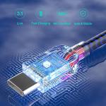 5-Pack 3.1A Quick Charge USB-C Cables