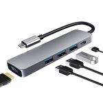 5-in-1 USB-C Hub with 4K HDMI