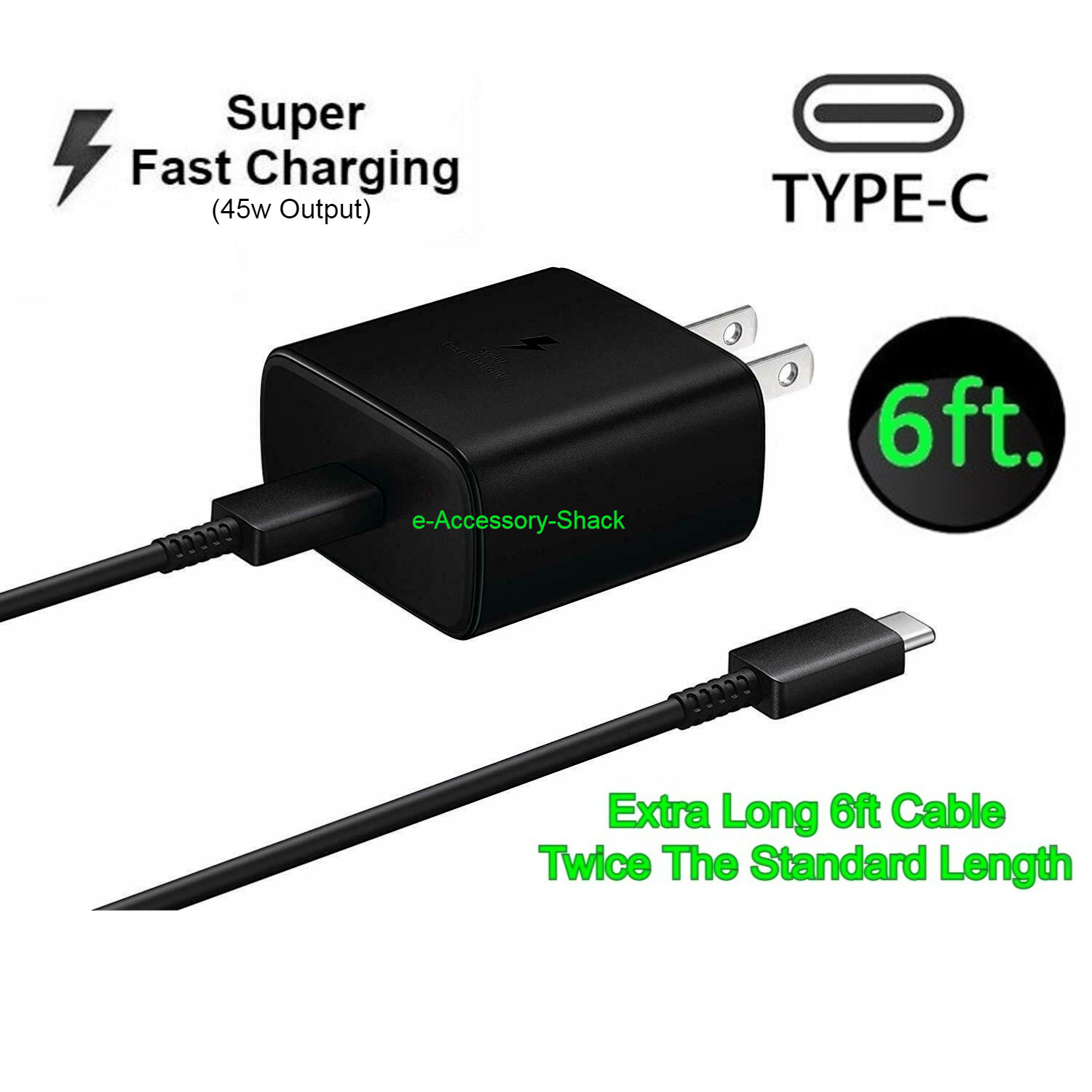 Super Fast USB-C Charger Set for Samsung