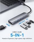 5-in-1 USB C Hub with 4K HDMI