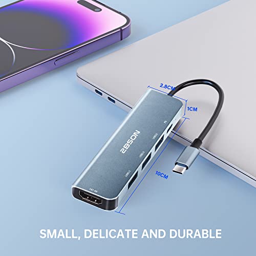 5-in-1 USB-C Hub with 100W PD & 4K HDMI