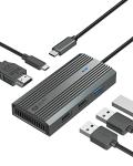 5-in-1 USB C Hub with 4K HDMI Output