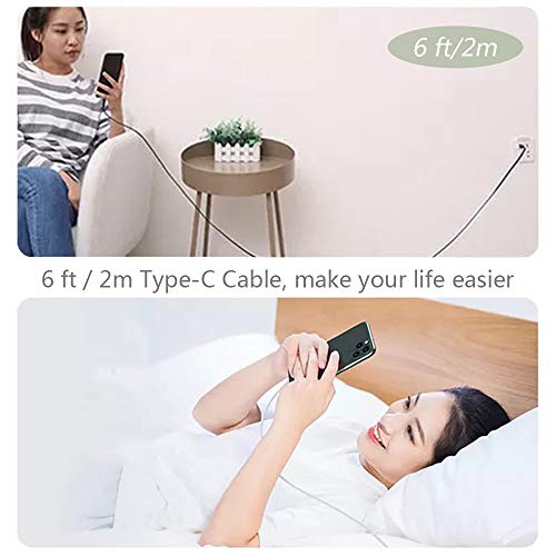 6ft USB-C Fast Charger Data Cable