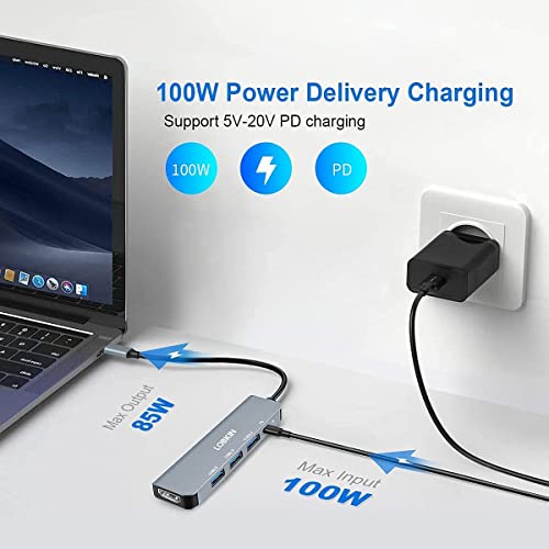 5-in-1 USB-C Hub with HDMI and PD