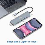 5-in-1 USB-C Hub with HDMI and PD