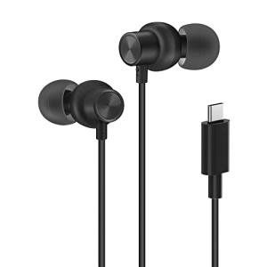 PALOVUE USB-C Earphones with Mic & Volume Control
