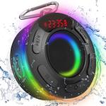 Waterproof Bluetooth Shower Speaker with HD 360° Sound