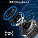 Waterproof Bluetooth Shower Speaker with HD 360° Sound