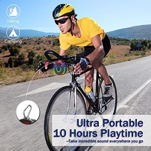 Waterproof Bluetooth Shower Speaker with HD 360° Sound