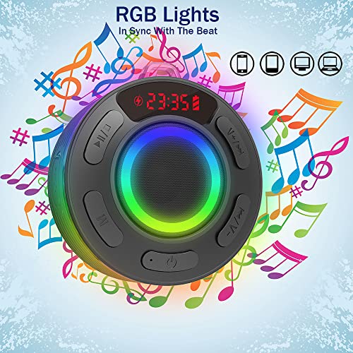 Waterproof Bluetooth Shower Speaker with HD 360° Sound