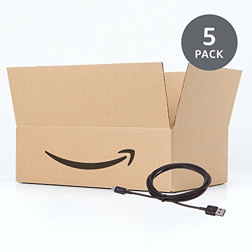 5-Pack Black 6ft USB-C Charging Cables