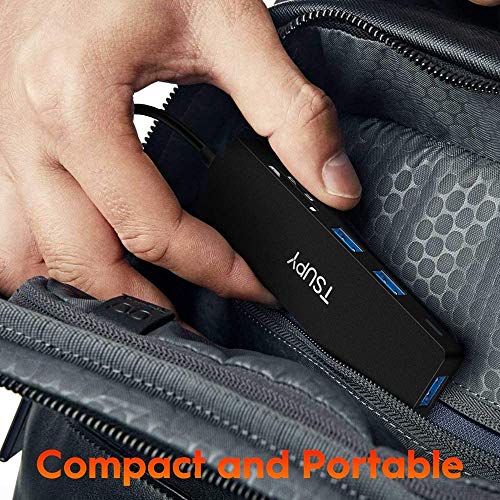 5-in-1 USB C Hub with Card Reader