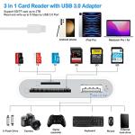 3-in-1 USB-C Card Reader Adapter