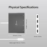 USB-C Hub: 4 Port HDMI Adapter