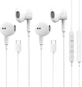 USB-C In-Ear Headphones with Mic & Control