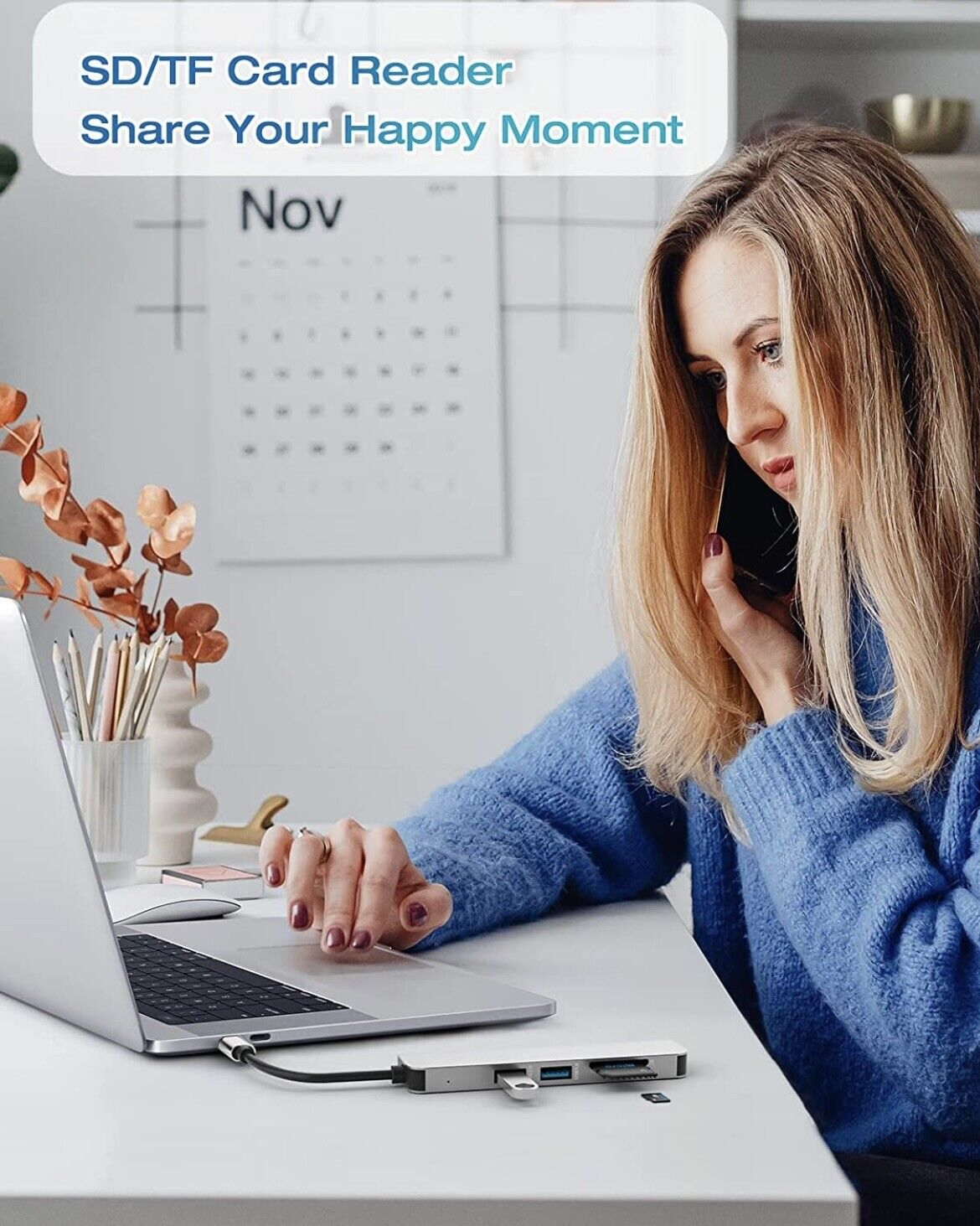 USB-C 5-in-1 Hub with HDMI & USB3.0