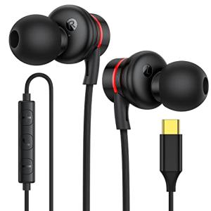 Magnetic USB-C Earbuds with Mic