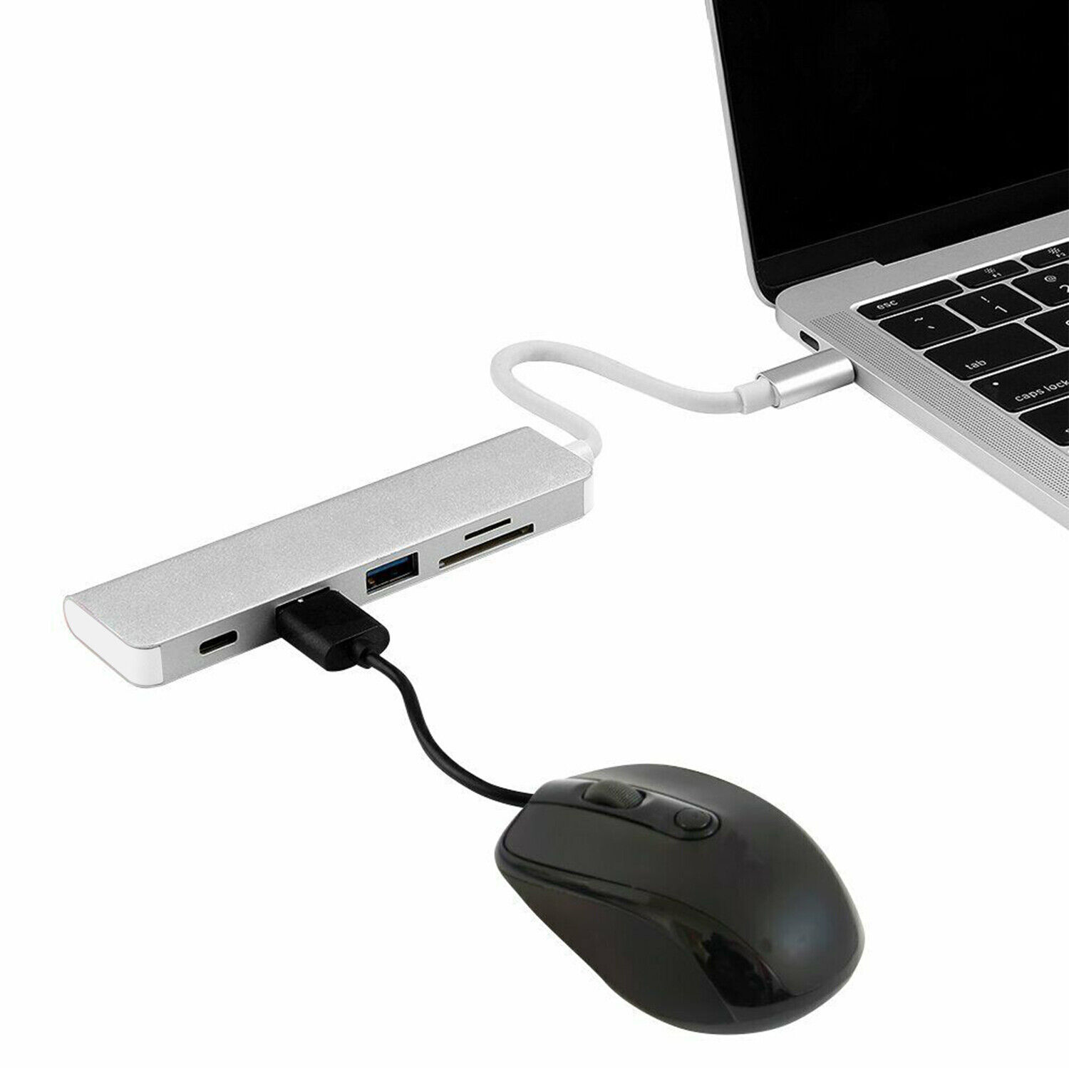 5-in-1 USB-C Hub for MacBook