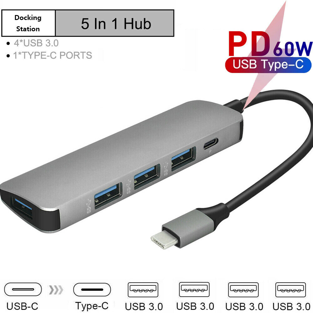 5-in-1 USB-C Hub for Dell Laptop