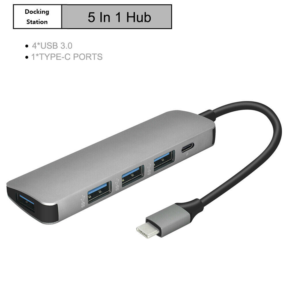 5-in-1 USB-C Hub for Dell Laptop