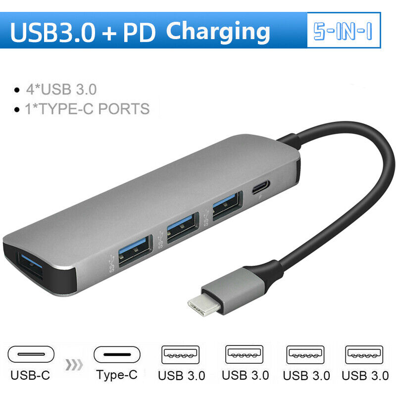 5-in-1 USB-C Hub for Dell Laptop