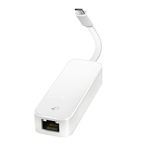 TP-Link Type-C Ethernet Adapter, Gigabit LAN, White