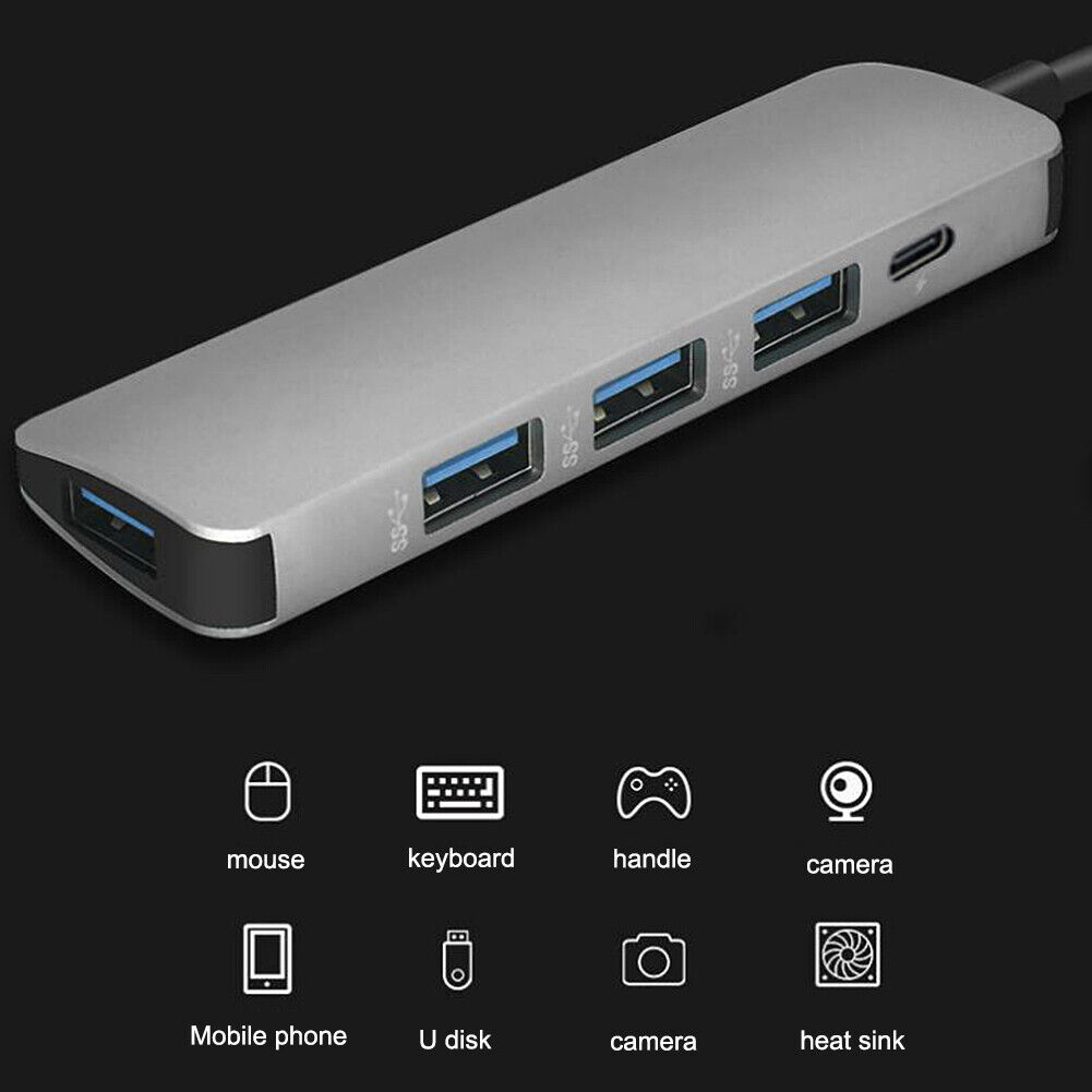 5-in-1 USB-C Hub for Dell Laptop