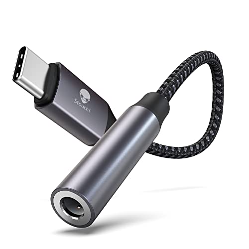 Hi-Res USB-C Headphone Adapter for Samsung, Pixel, iPad