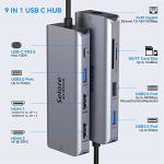 9-in-1 USB-C Multiport Adapter with Dual HDMI