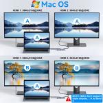 9-in-1 USB-C Multiport Adapter with Dual HDMI