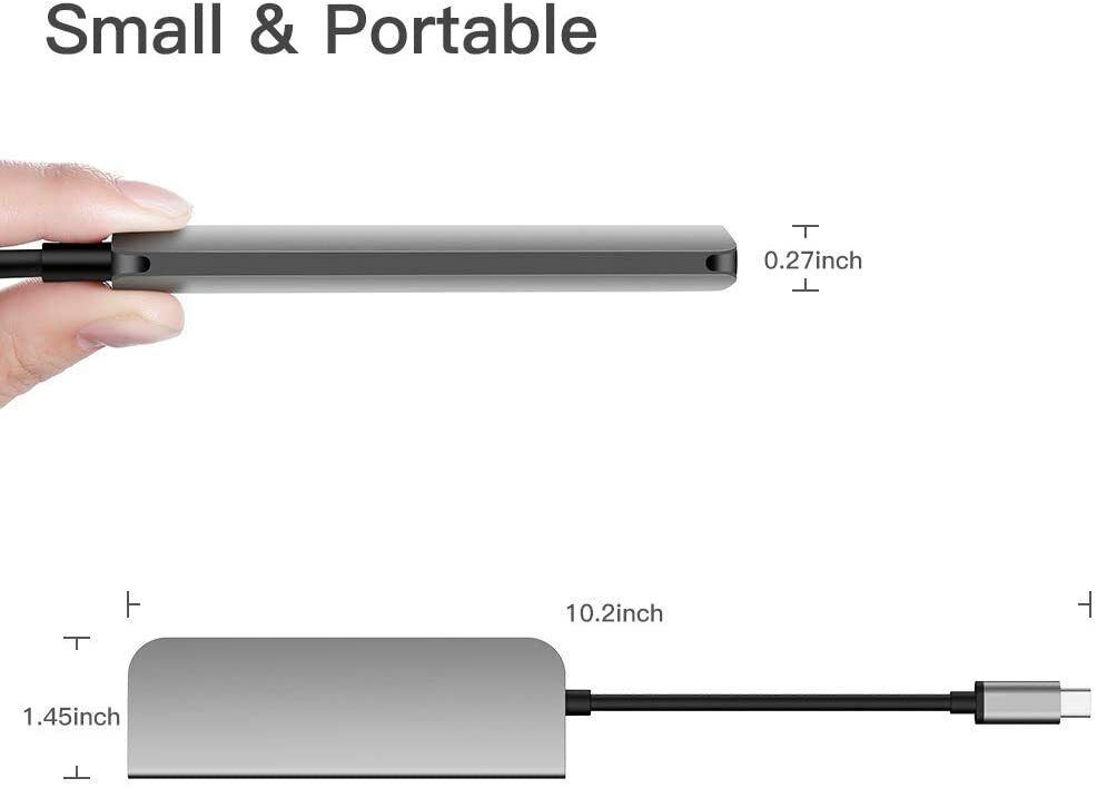 5-in-1 USB-C Hub for MacBook Pro
