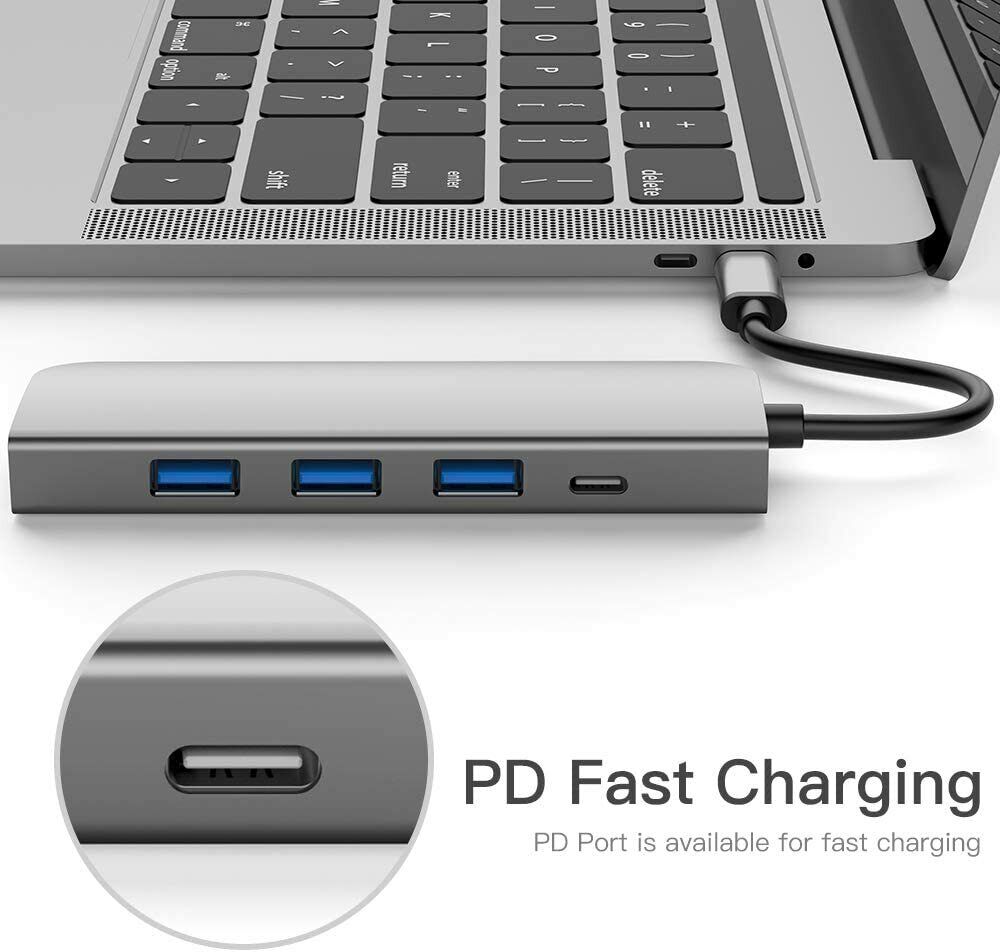 5-in-1 USB-C Hub for MacBook Pro
