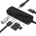 5-in-1 USB-C Hub w/ Card Reader & PD Charge
