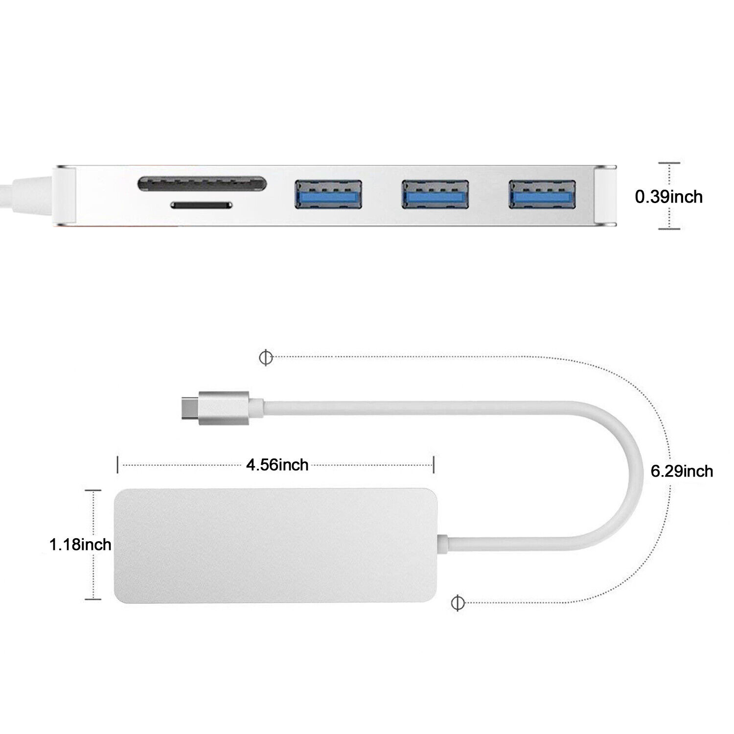 5-in-1 USB C Hub for MacBook