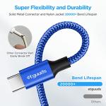 3ft Fast Charging USB-C Cable - 2 Pack