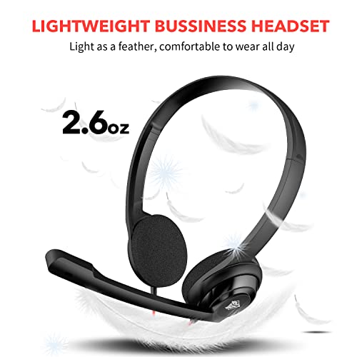 NUBWO USB-C On-Ear Headset with Mic