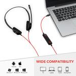 NUBWO USB-C On-Ear Headset with Mic