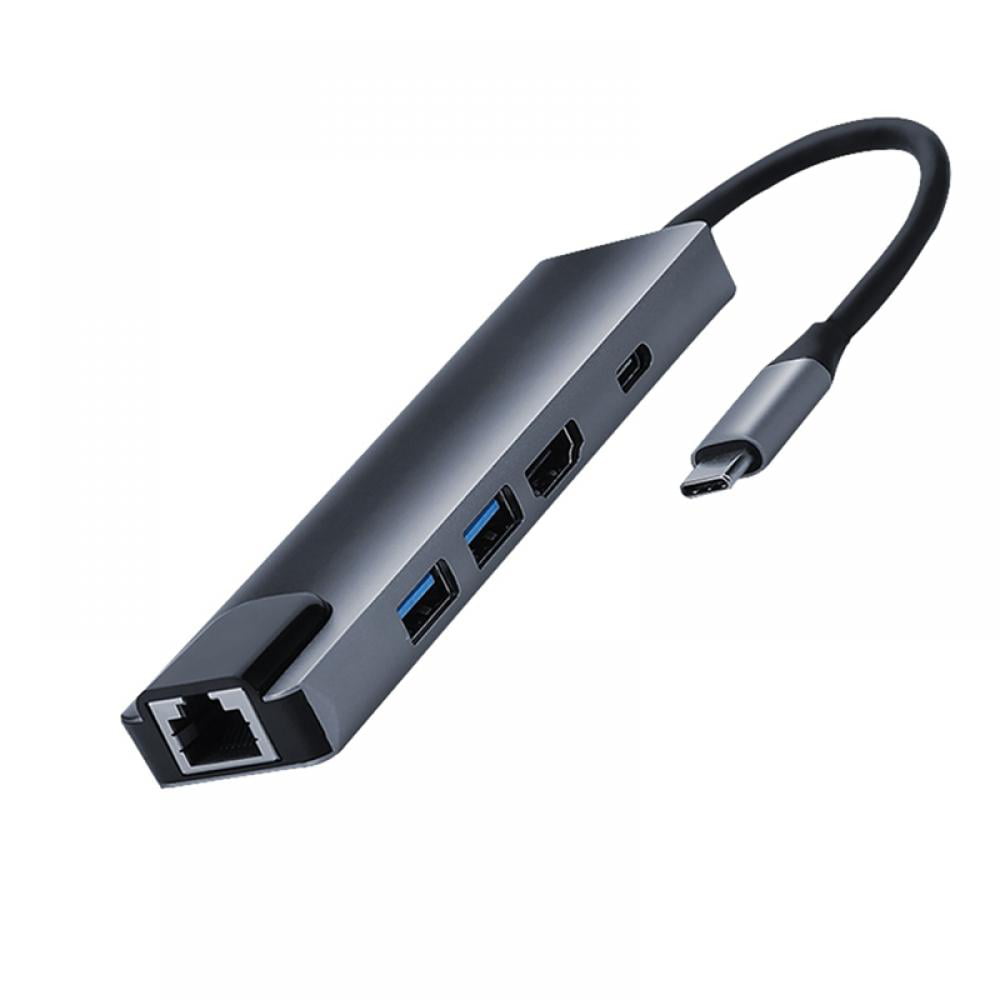 USB-C 5-in-1 Hub Adapter with HDMI