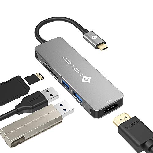 5-in-1 USB-C hub with HDMI & SD