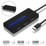 KOOTION USB-C Hub with Card Reader