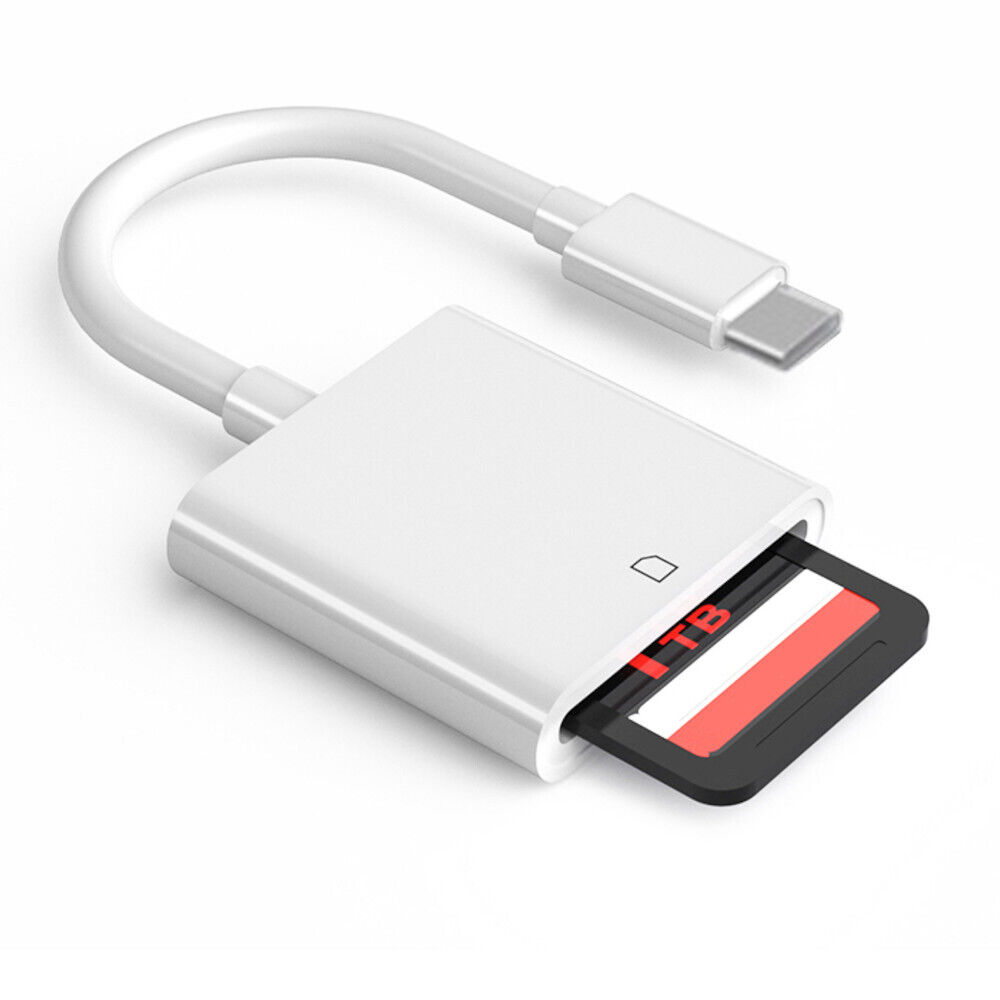 USB-C OTG Adapter with SD Card Reader