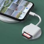 USB-C OTG Adapter with SD Card Reader