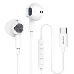 Magnetic USB C Earphones with Mic & Volume Control