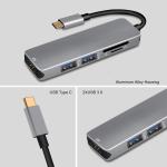 5-in-1 USB-C Docking Station Adapter