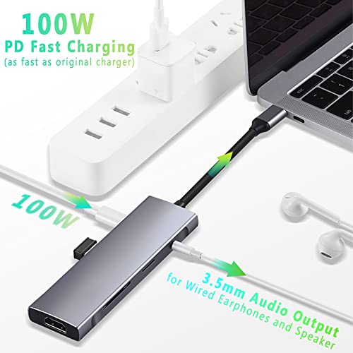 9-in-1 USB-C Hub with HDMI & PD