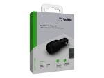 Belkin Dual USB-C Car Charger 36W