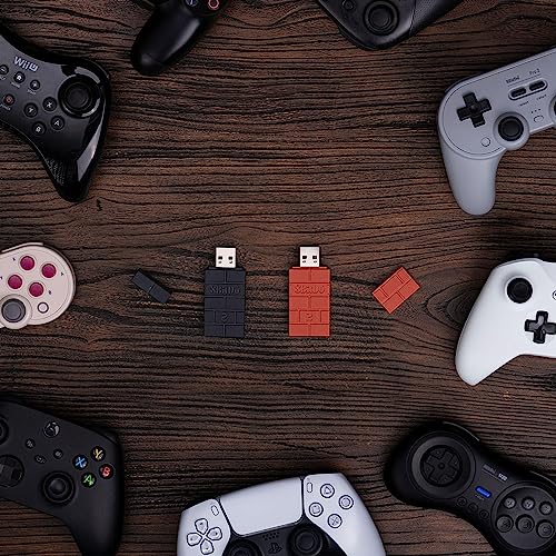 8BitDo USB Wireless Controller Adapter for Multiple Devices