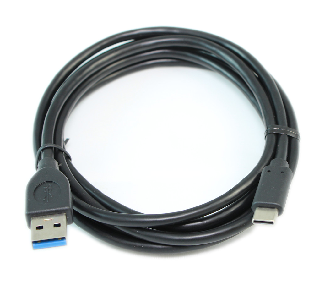 8ft USB-C to USB-A Male Cable, 5Gbps, Black