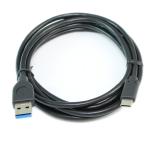 8ft USB-C to USB-A Male Cable, 5Gbps, Black