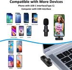 Wireless USB-C Lavalier Microphone for Android & Computer